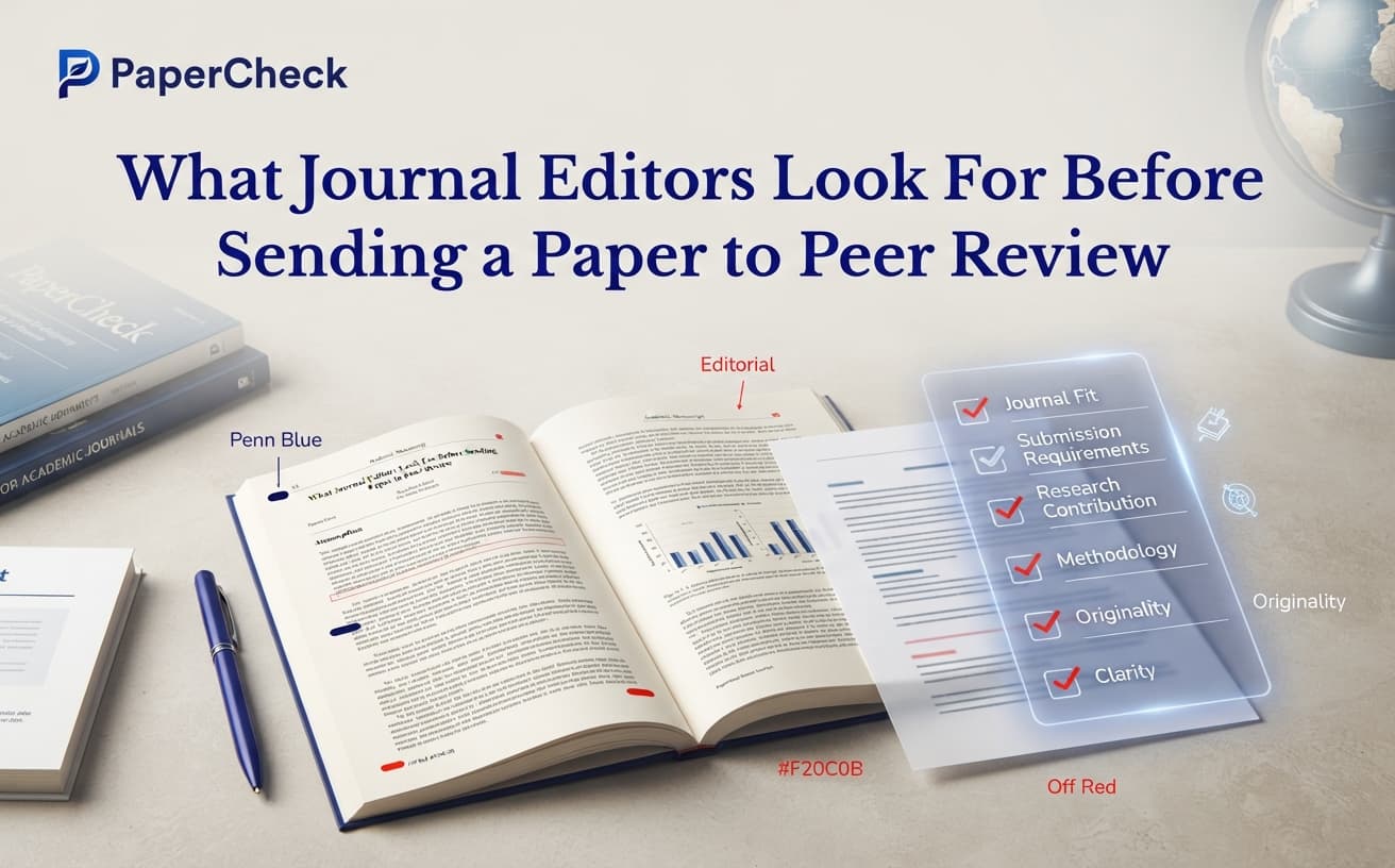 Cover image for resource: What Journal Editors Look For Before Sending a Paper to Peer Review