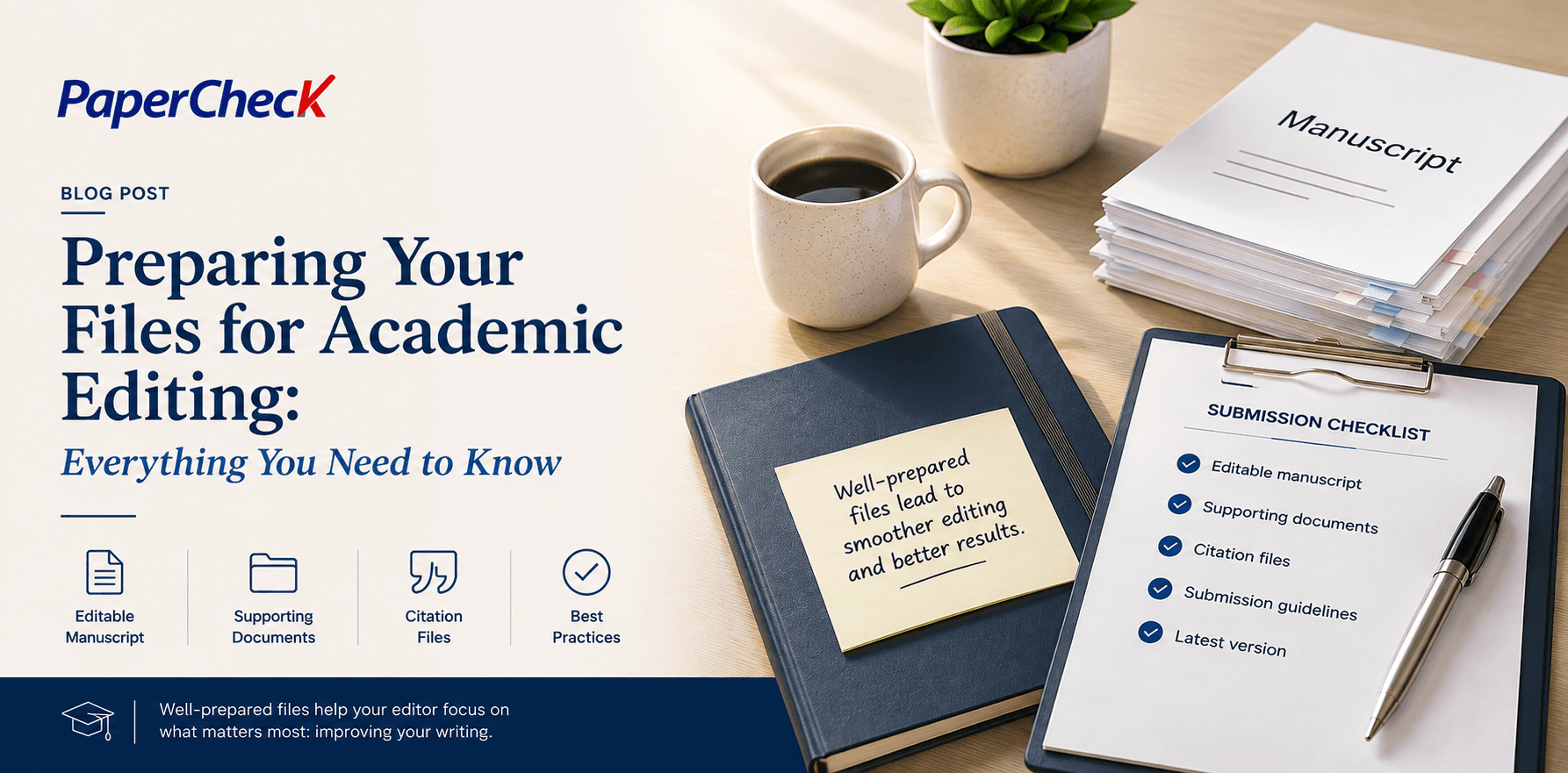 Cover image for resource: Preparing Your Files for Academic Editing: Everything You Need to Know