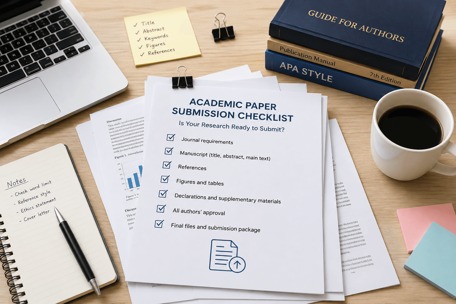 Cover image for resource: The Academic Paper Submission Checklist: Is Your Research Ready to Submit?
