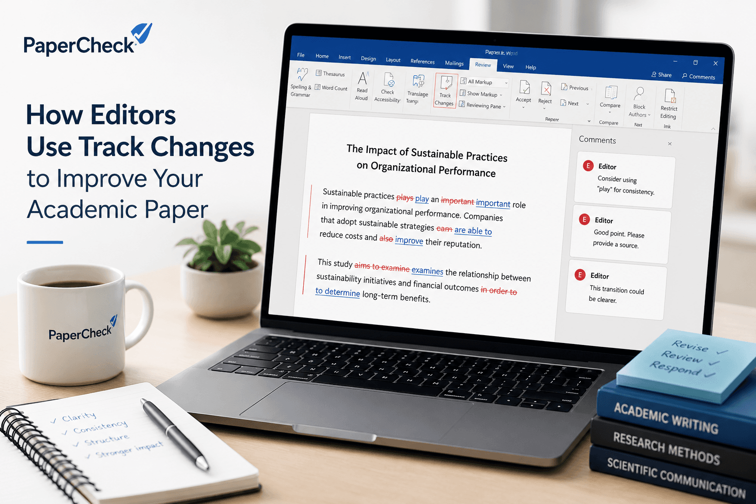 Cover image for resource: How Editors Use Track Changes to Improve Your Academic Paper